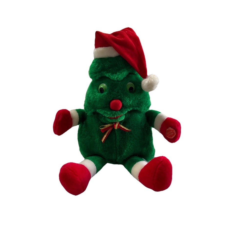 Vintage Singing Christmas Tree Sings‎ Jingle bells Conrad Creations TESTED